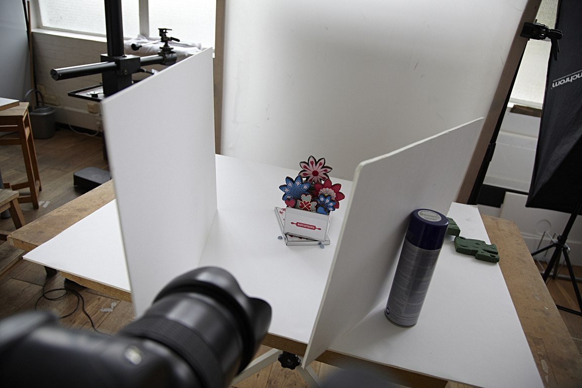 Biscuiteers team and Big Fish design agency collaborating on new website and personalized gift ranges development.