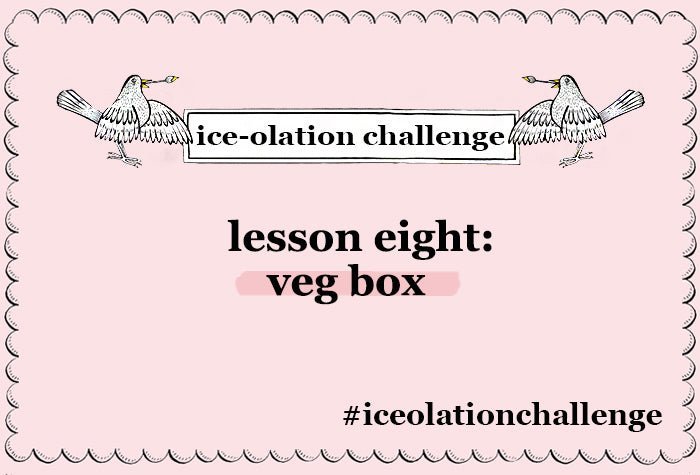 Biscuiteers Ice-olation Challenge Lesson Eight, Veg Box Week - Biscuiteers