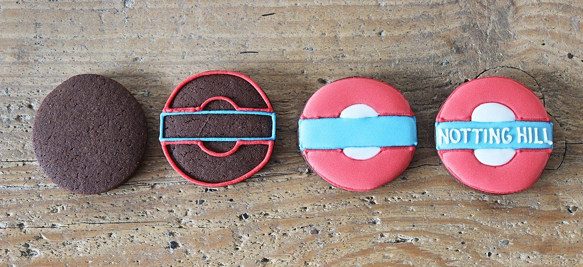 Biscuiteers London biscuit collection, iconic designs for 10th birthday, perfect personalized gifts, celebrate with icing.