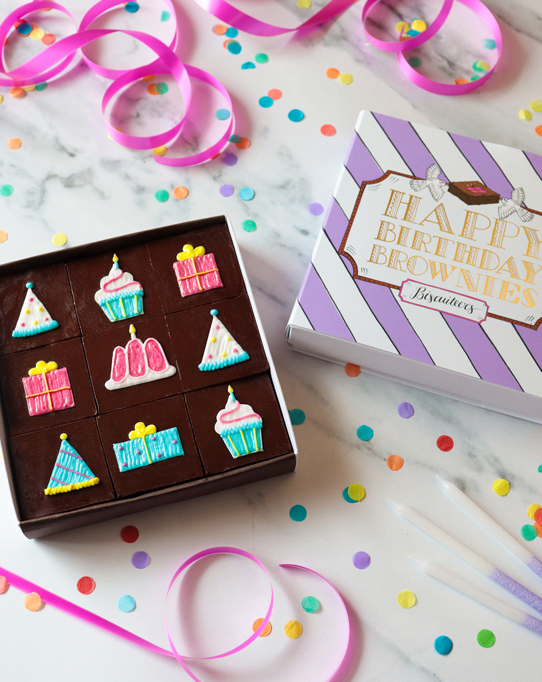 Brownie Gift Boxes - Biscuiteers