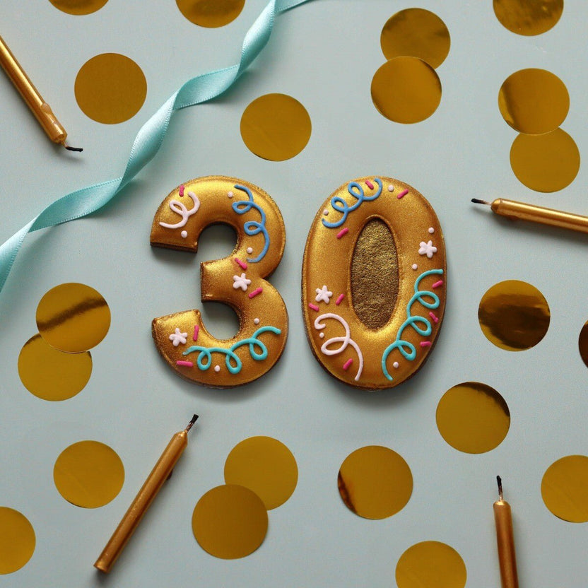 30th Biscuit Detail