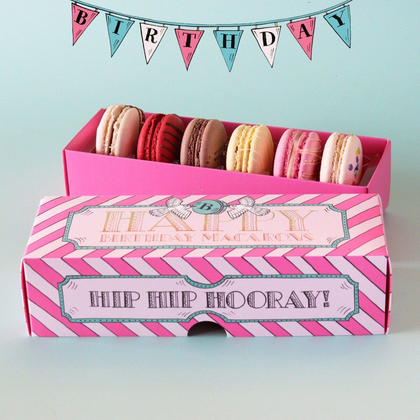 Birthday Macarons