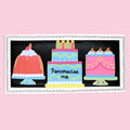 Personalised Birthday Cakes Letterbox Biscuits