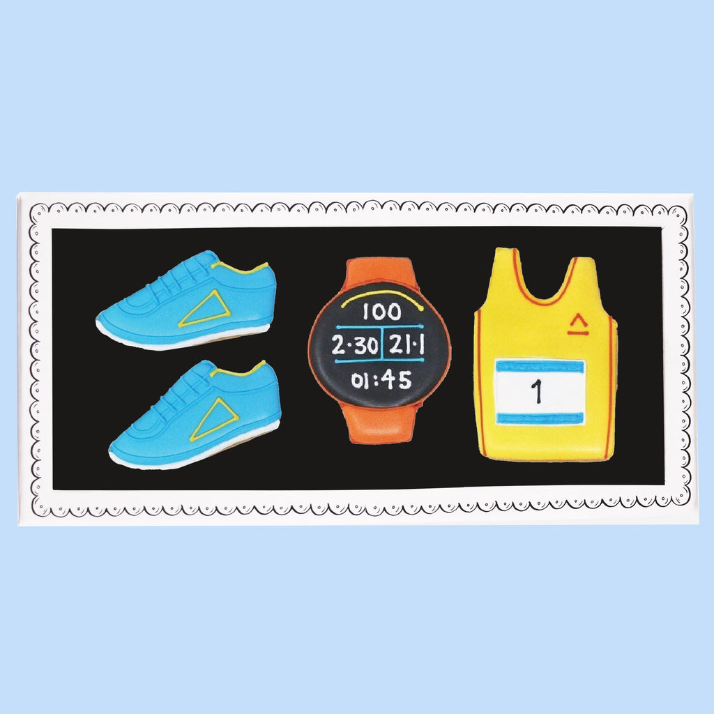 Marathon Letterbox Biscuits - Biscuiteers