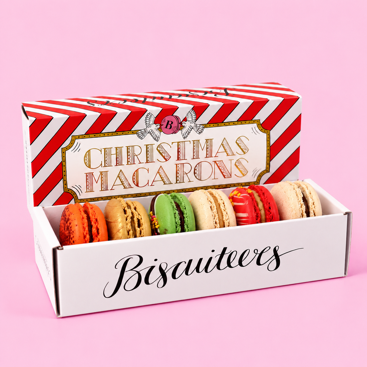 Merry Macarons Mini Gift Box