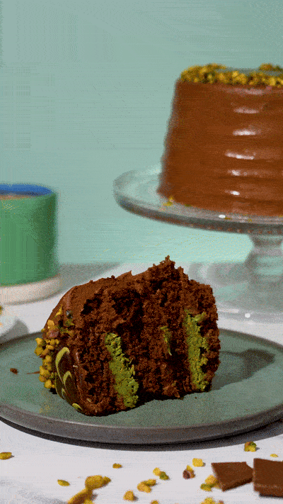 Patisserie Valerie Dubai Chocolate Cake - Biscuiteers