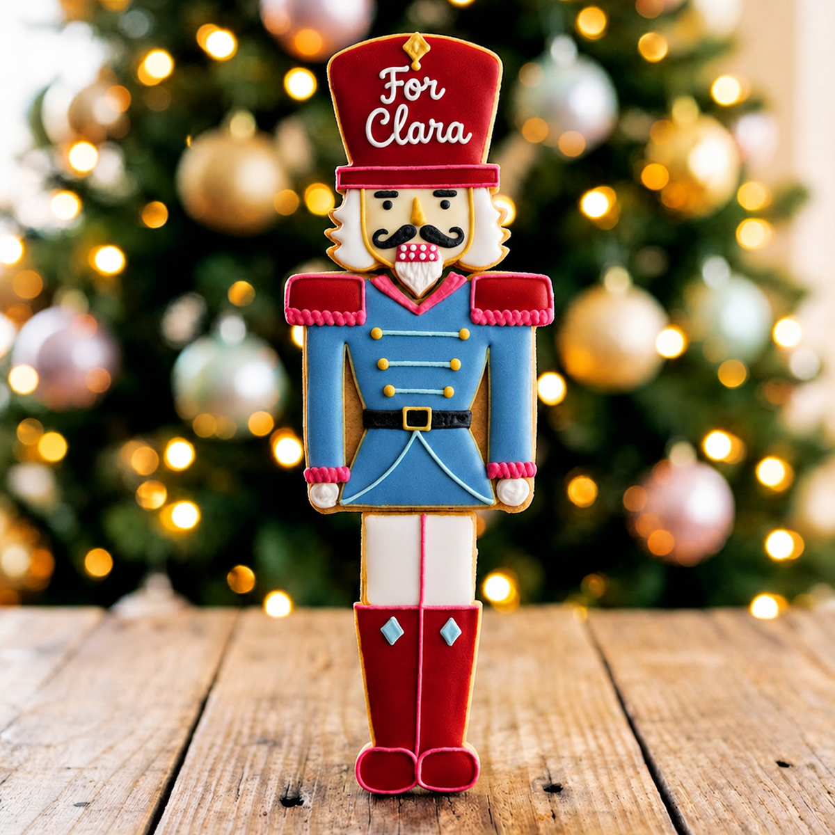 Personalised Nutcracker Letterbox Biscuit