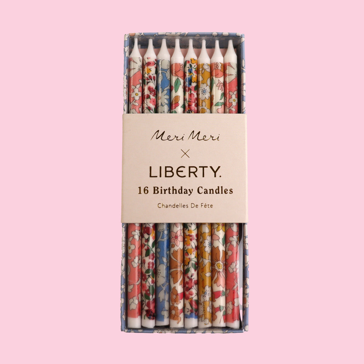 Meri Meri x Liberty Candles