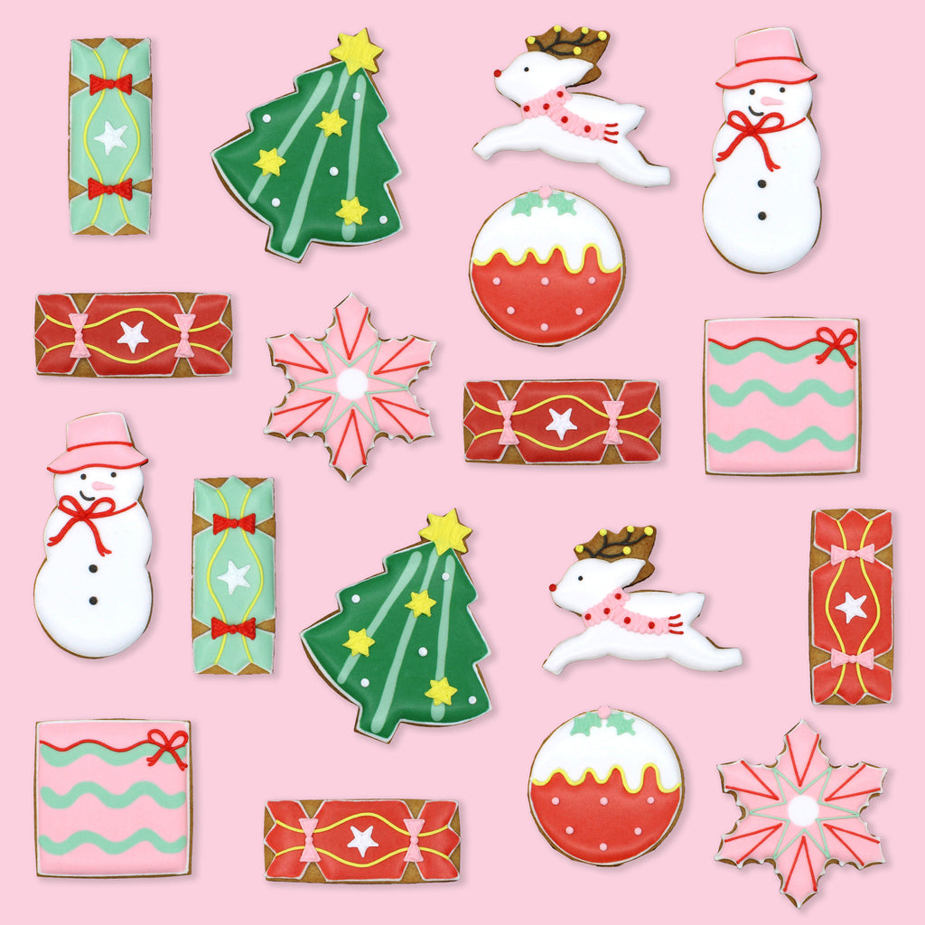 Gingerbread Merry & Bright Luxe Biscuit Tin