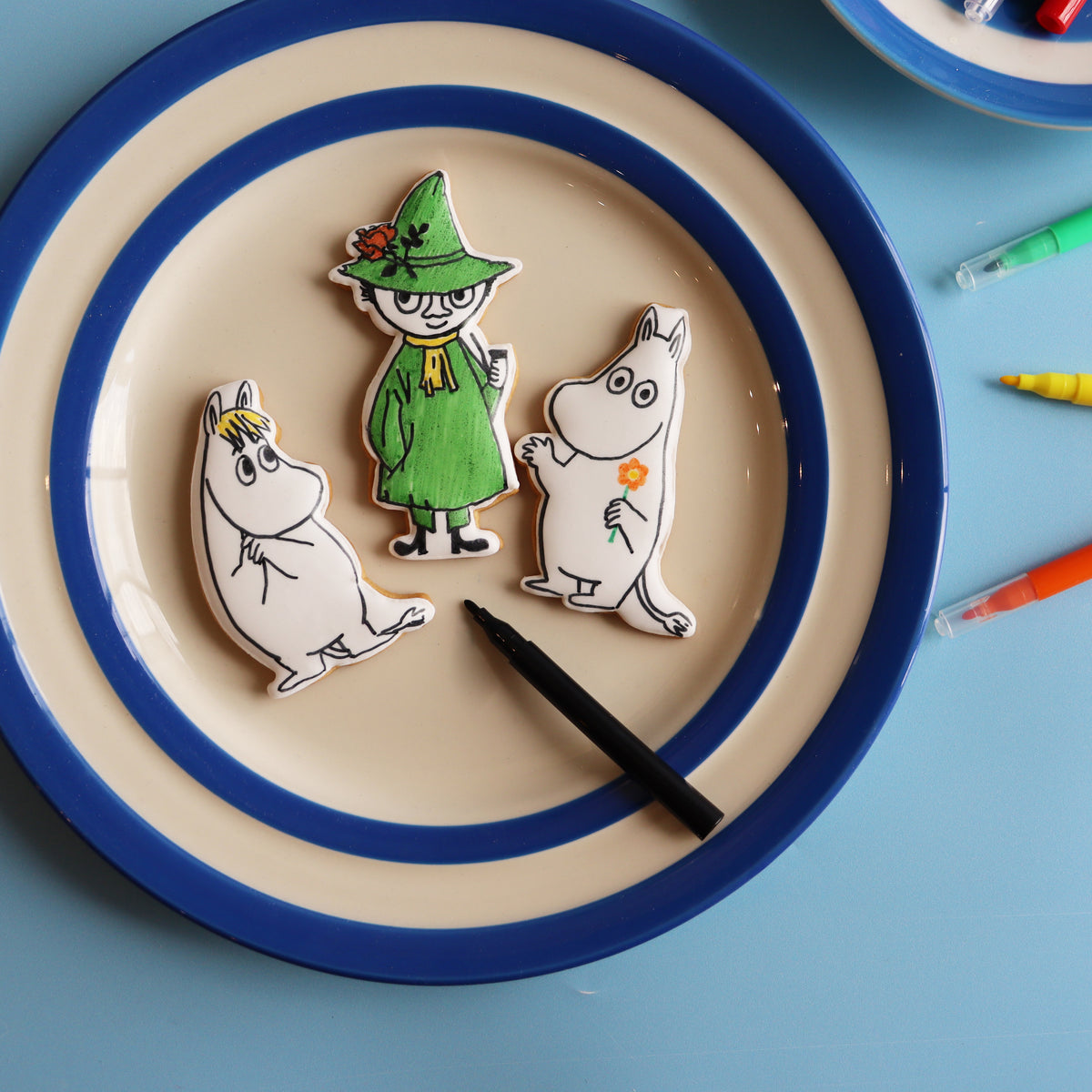 Moomins DIY Colour In Letterbox Biscuits