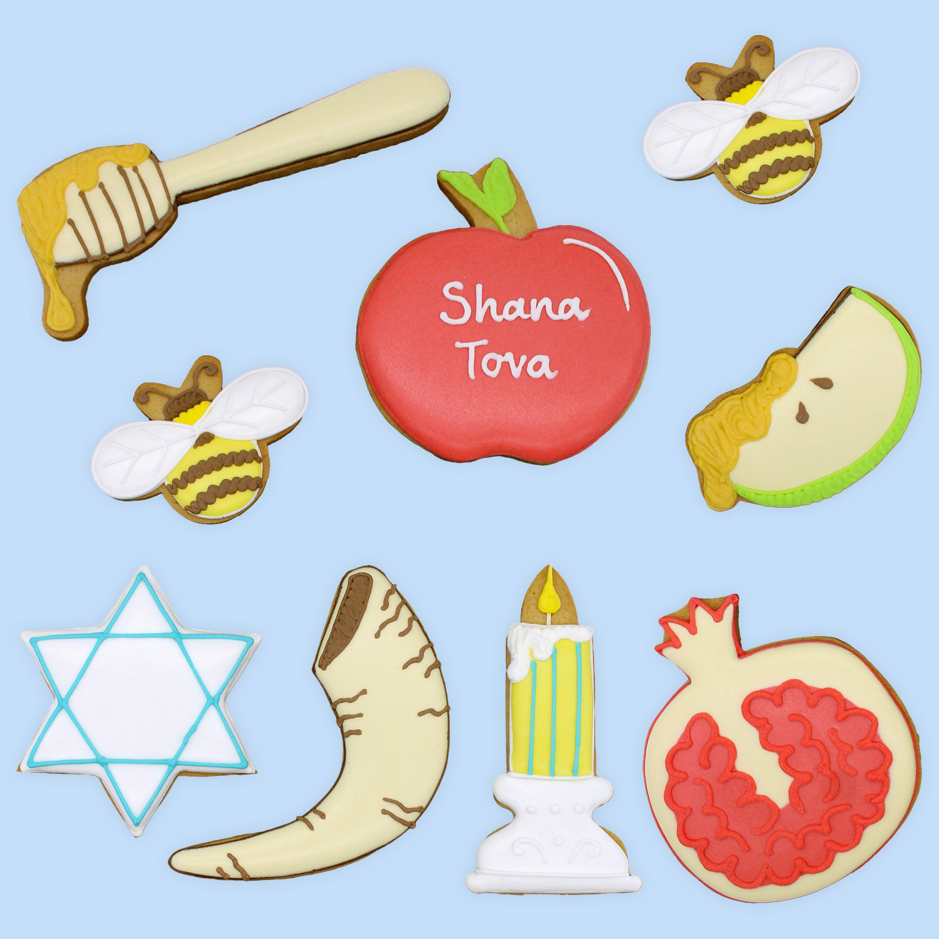 Rosh Hashanah Biscuit Tin