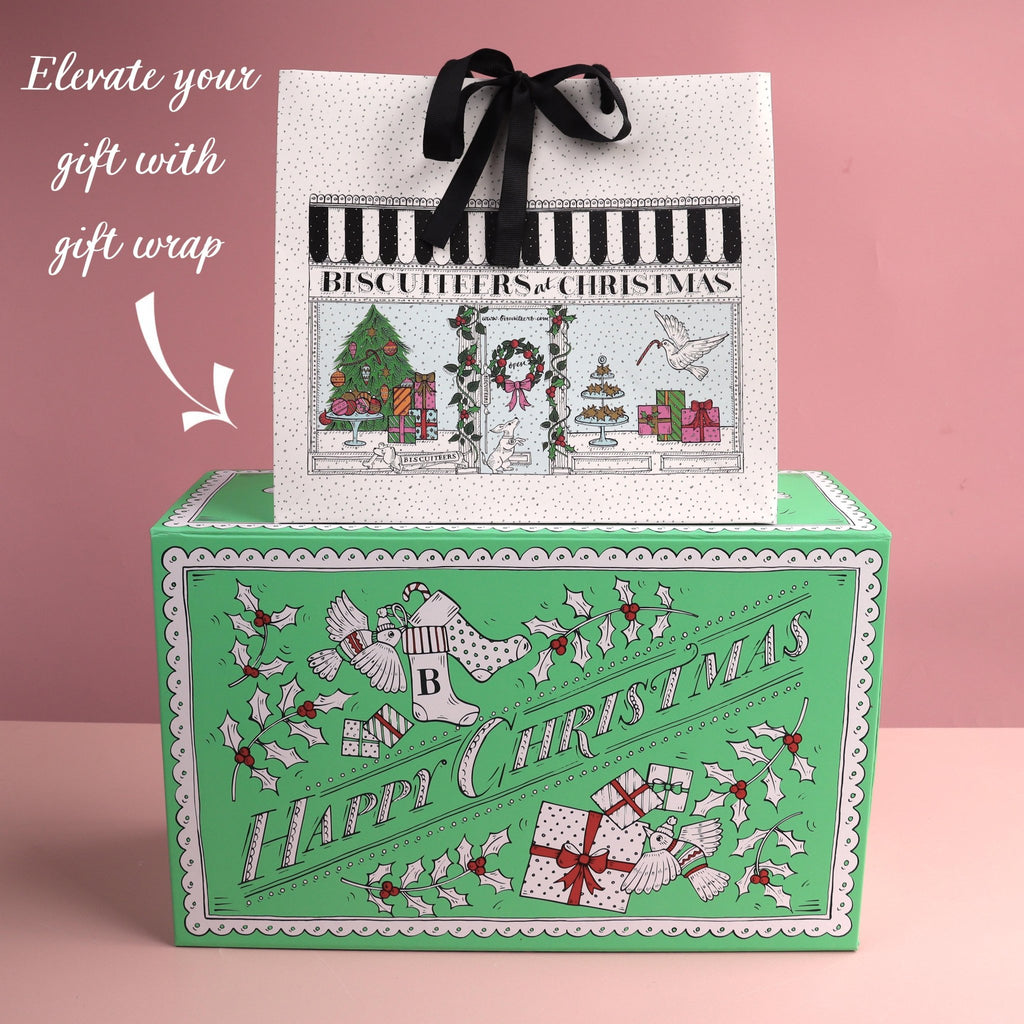 Driving Home for Christmas Letterbox Biscuit - Biscuiteers
