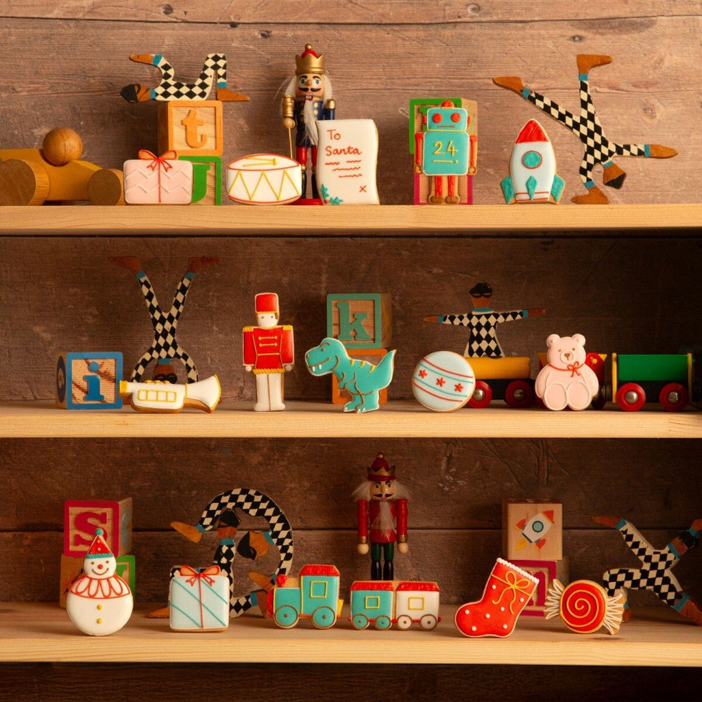 Advent Tin With Limited Edition Advent Calendar - Biscuiteers
