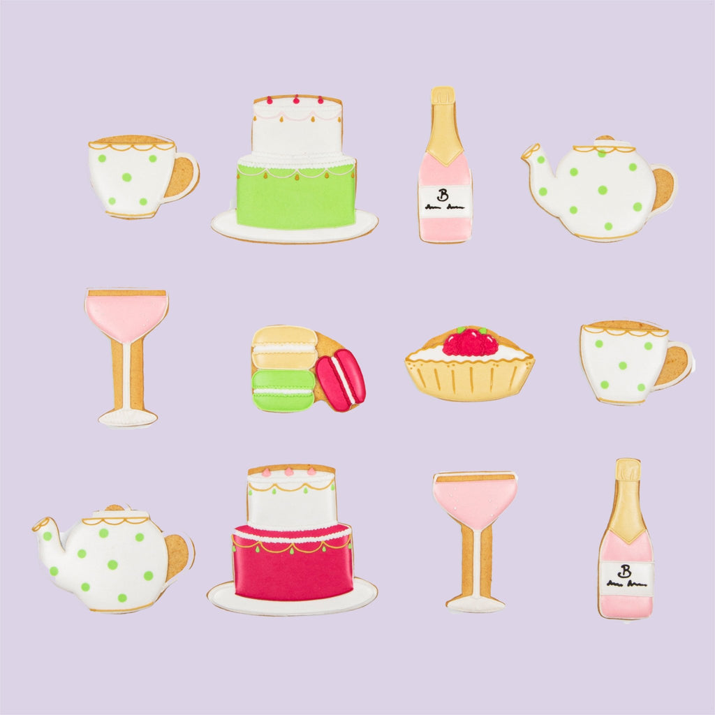 Afternoon Tea Birthday Luxe Tin - Biscuiteers