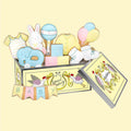 Baby Shower Biscuit Tin - Biscuiteers