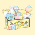 baby shower biscuit tin - Biscuiteers