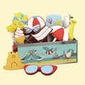 Beside The Seaside Luxe Biscuit Tin - Biscuiteers