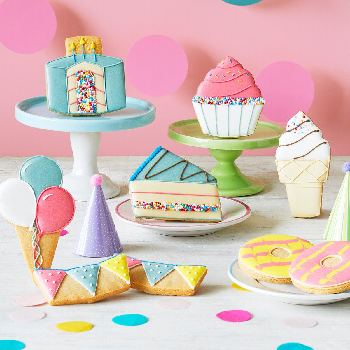 Birthday Treats Gift Box - Biscuiteers
