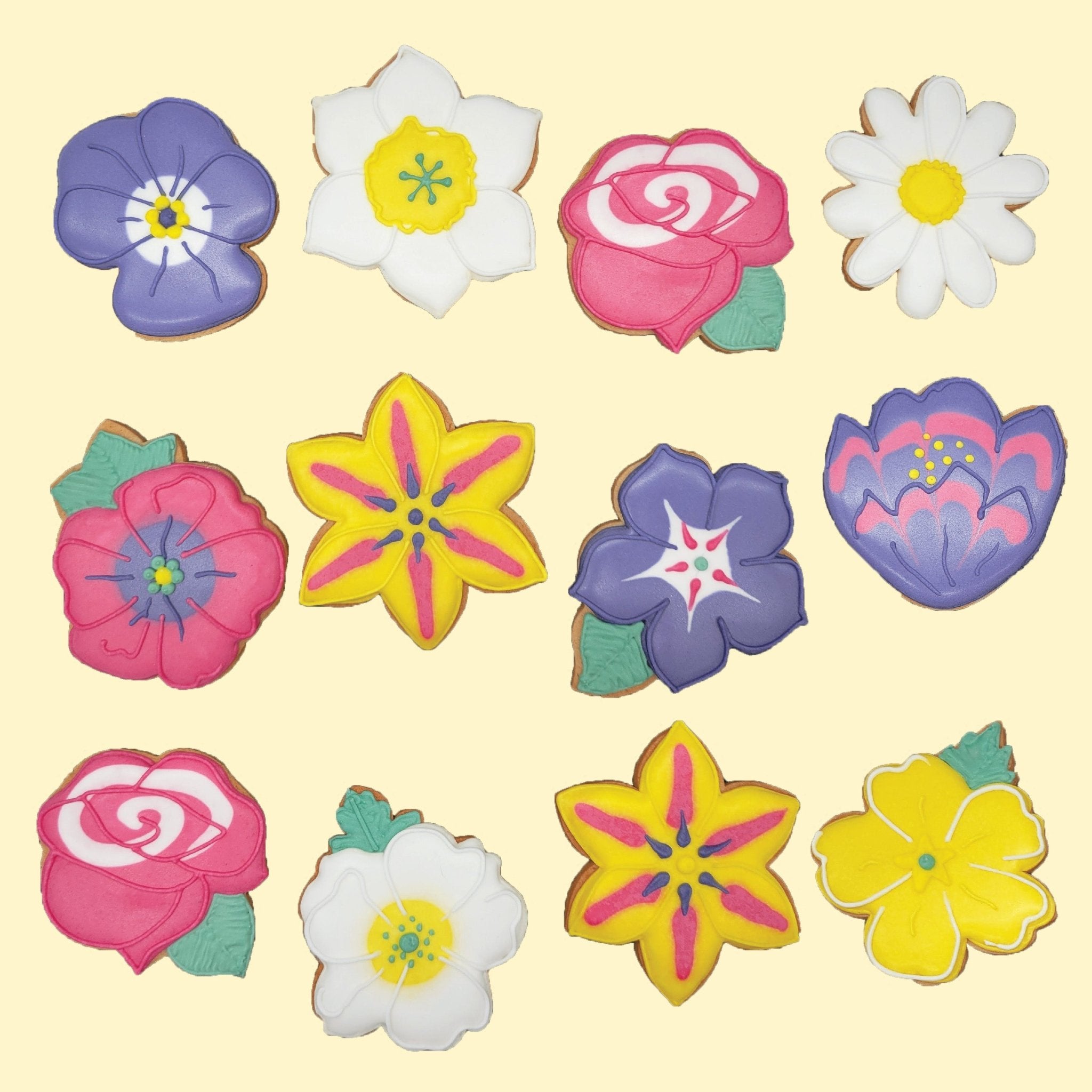 Biscuiteers Bouquet Luxe Biscuit Tin - Biscuiteers