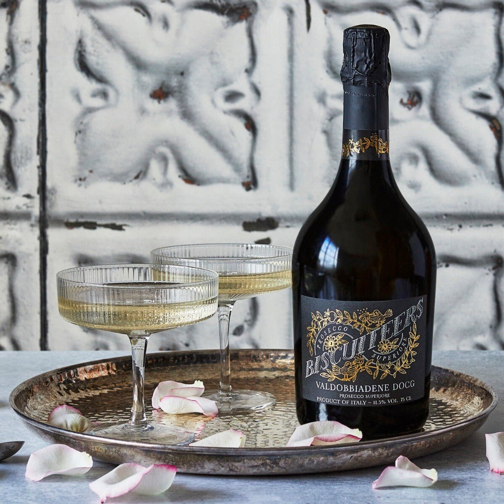 Biscuiteers Christmas Prosecco Hamper - Biscuiteers