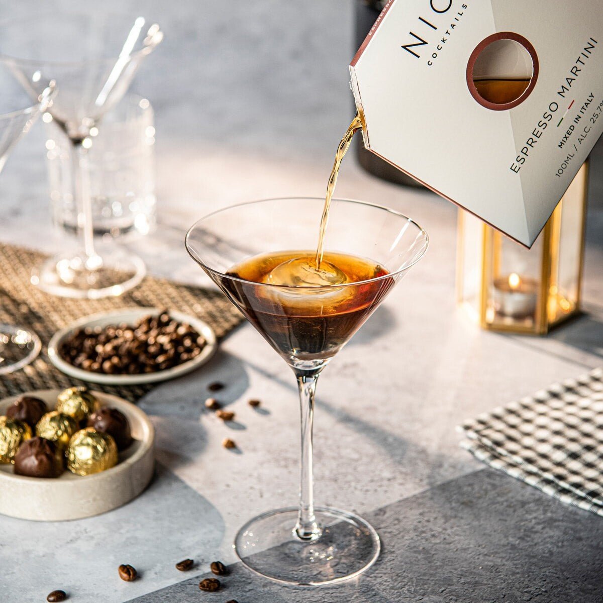 Brownies Cocktail Hour Gift Box - Biscuiteers