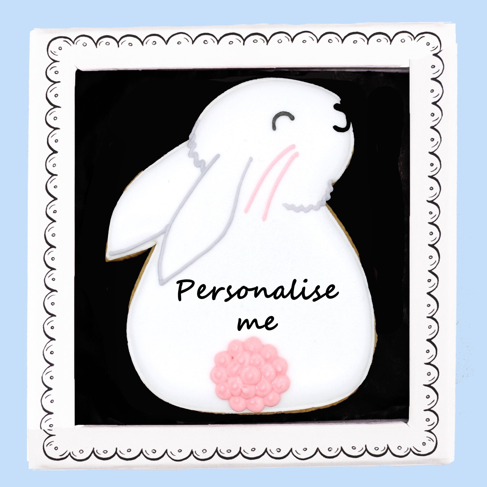 Bunny & Hot Choc Mini Gift Box - Biscuiteers