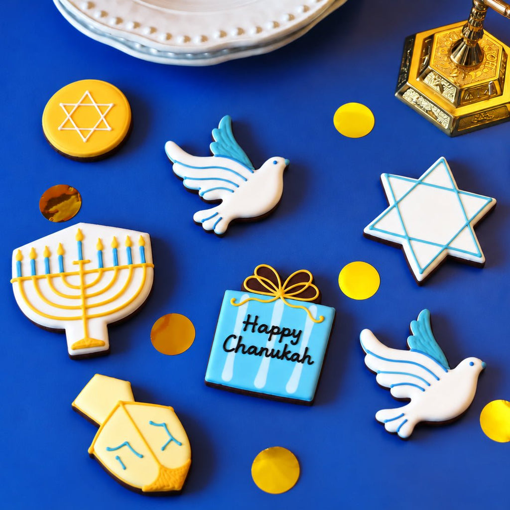 Chanukah Biscuit Tin - Biscuiteers