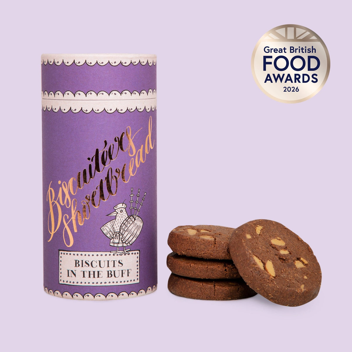 Chocolate And Salted Caramel Shortbread - Biscuiteers