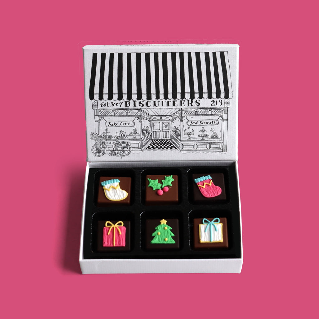 Christmas Chocolates Stocking Filler - Biscuiteers