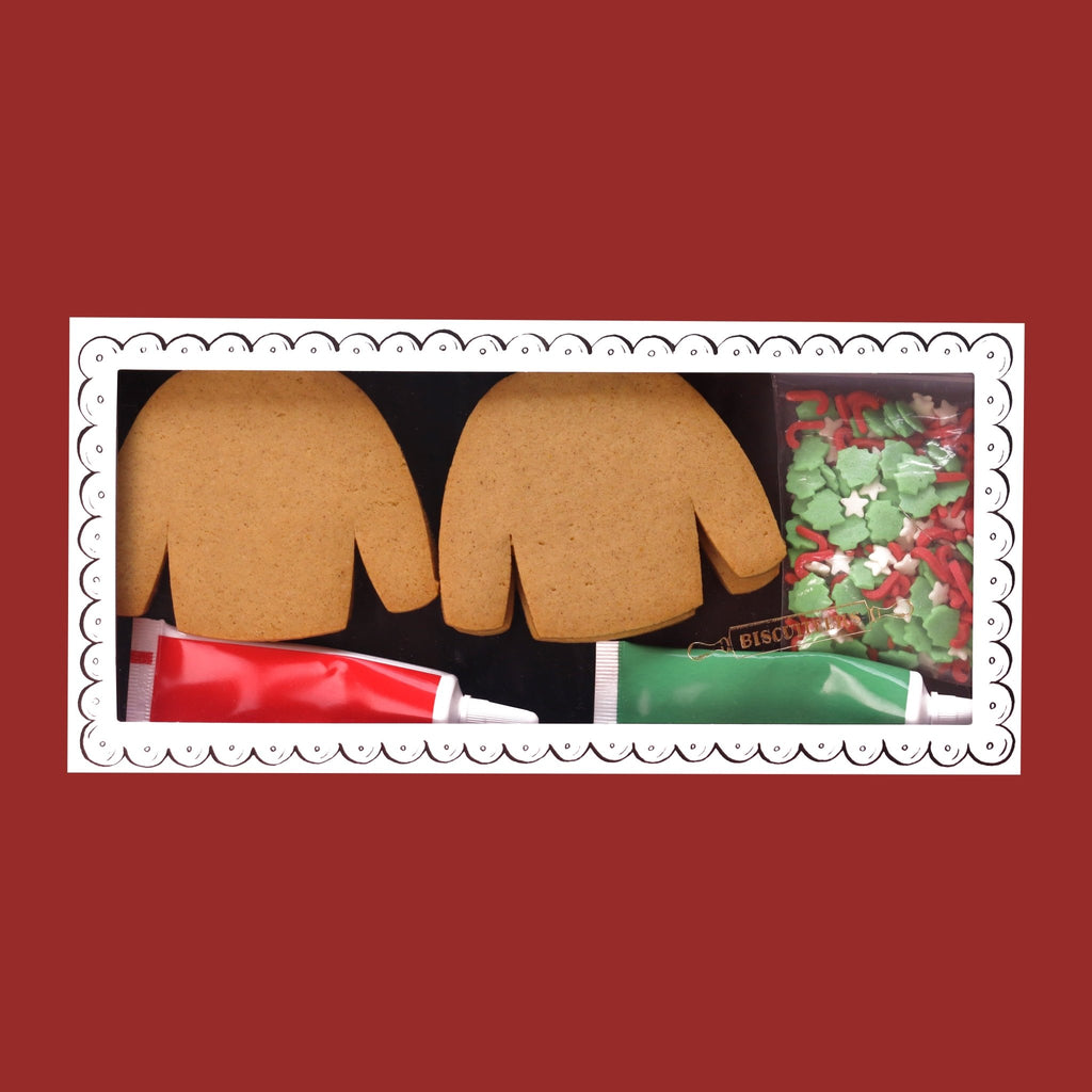 Christmas Jumpers Letterbox DIY Kit - Biscuiteers