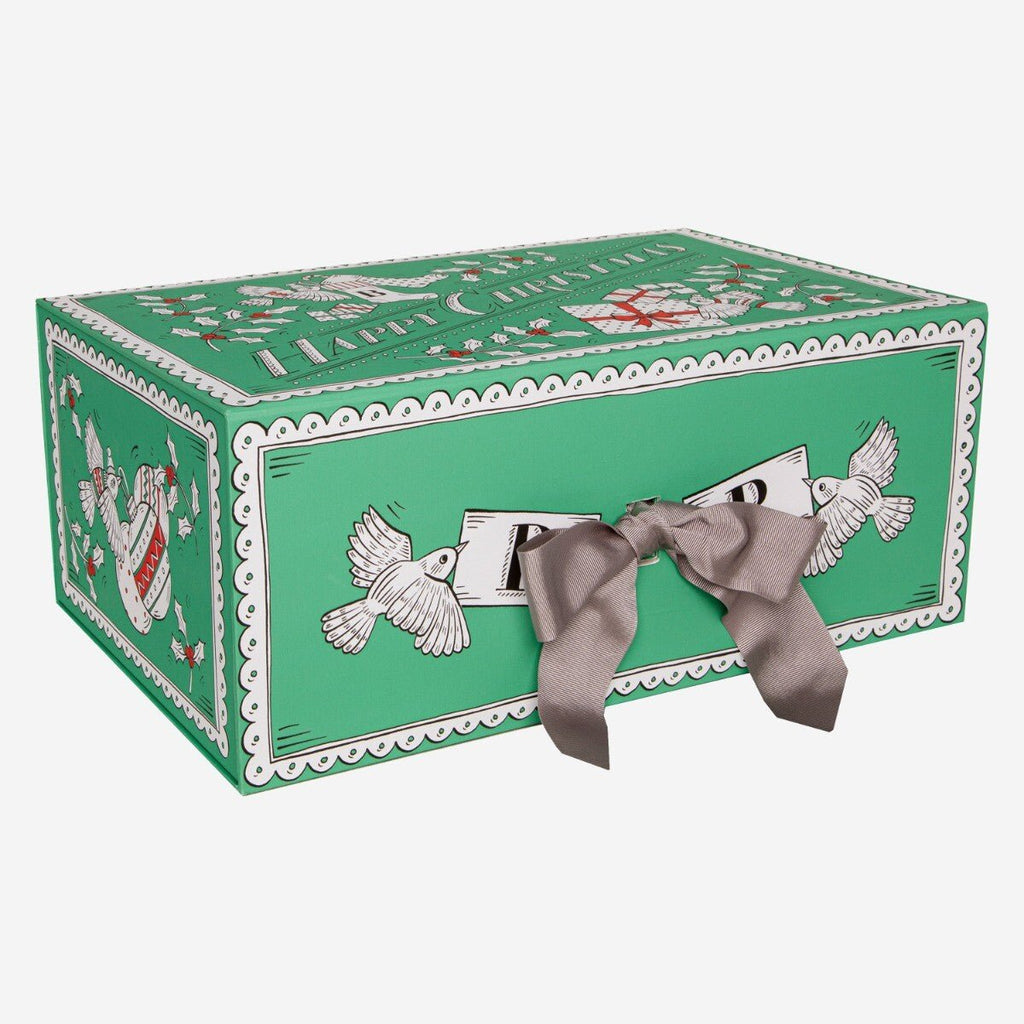 Christmas Macaron Gift Box - Biscuiteers