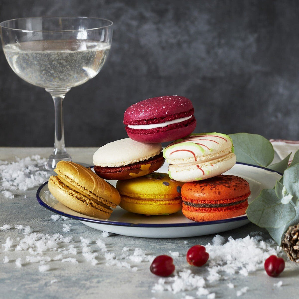 Christmas Macaron Gift Box - Biscuiteers