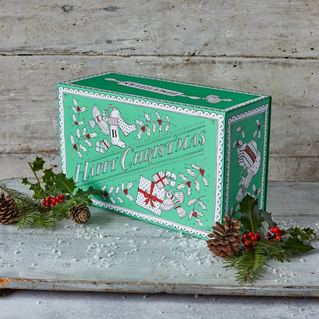 Christmas Macaron Gift Box - Biscuiteers