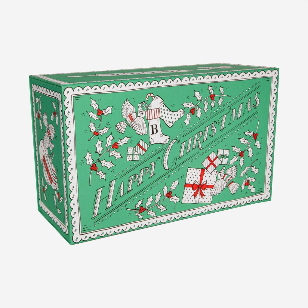 Christmas Macaron Gift Box - Biscuiteers