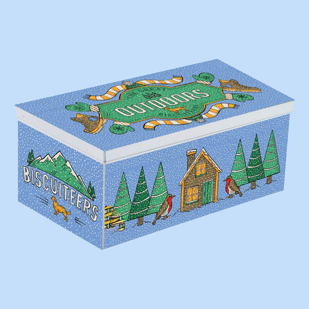 Country Walk Biscuit Tin - Biscuiteers