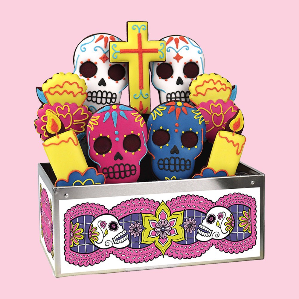 Day Of The Dead Biscuit Tin - Biscuiteers
