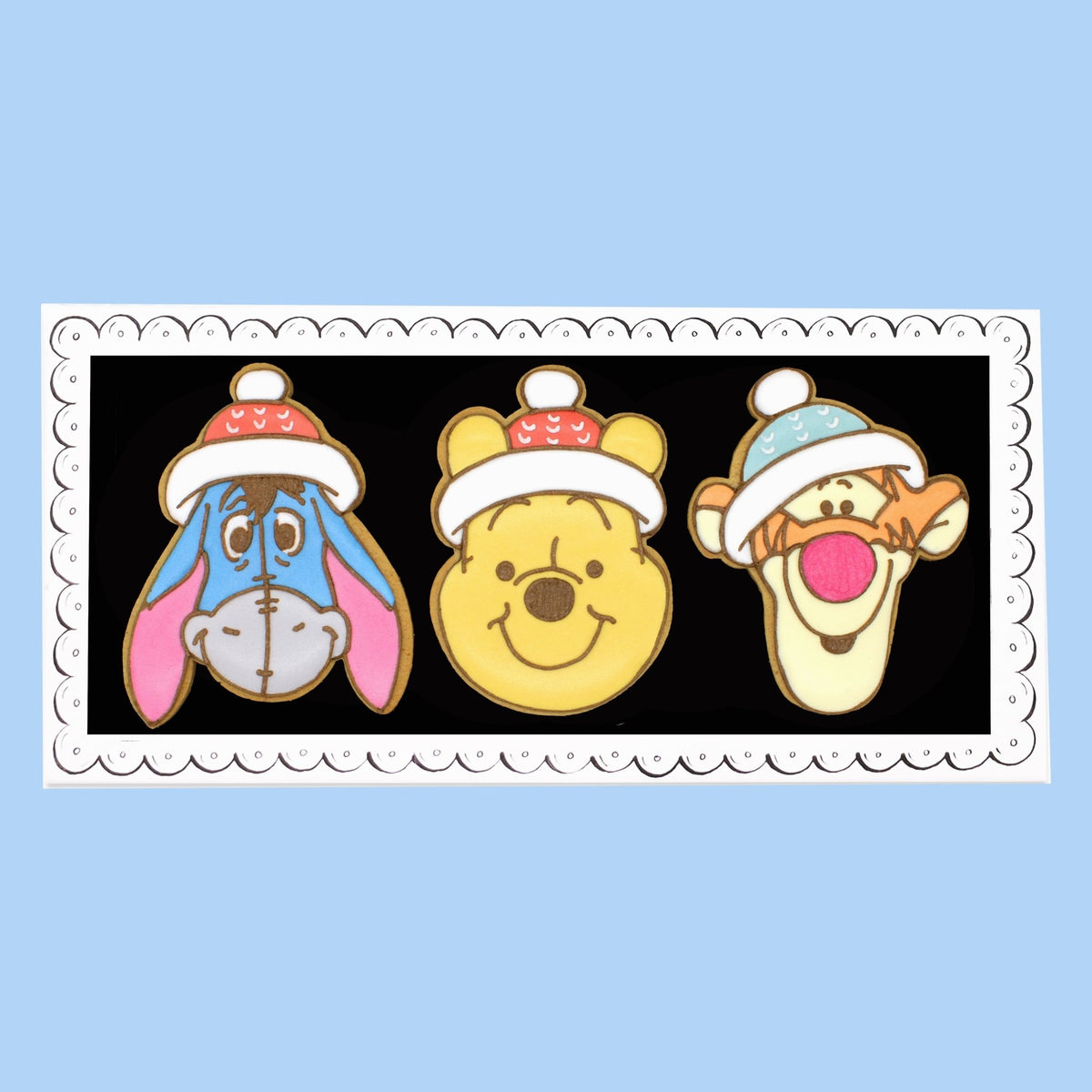 Disney Winnie the Pooh and Friends Letterbox Biscuits - Biscuiteers