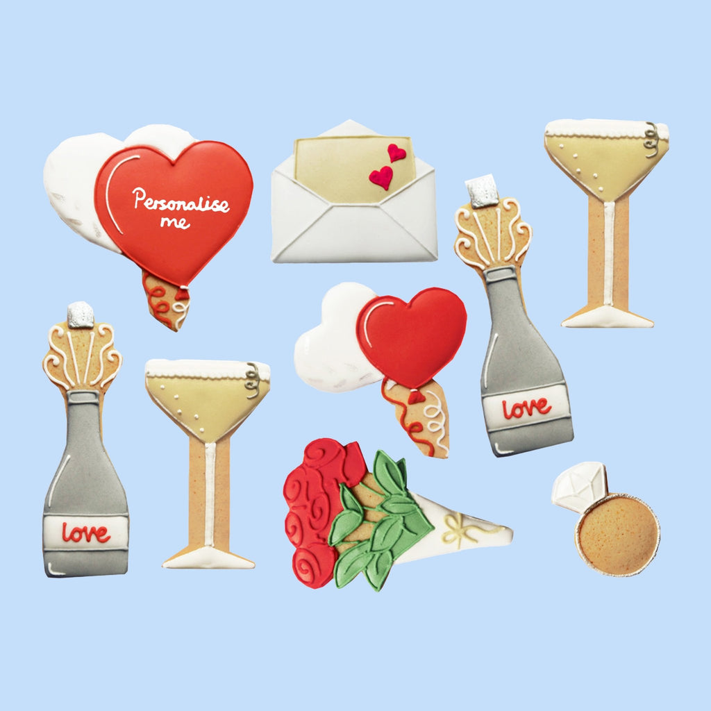 Engagement Biscuit Tin - Biscuiteers