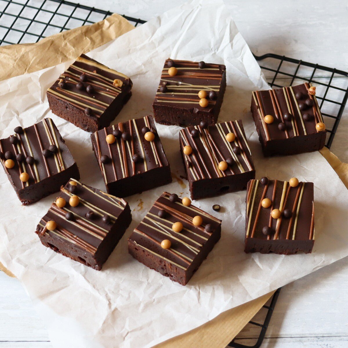 Father's Day Brownies - Biscuiteers