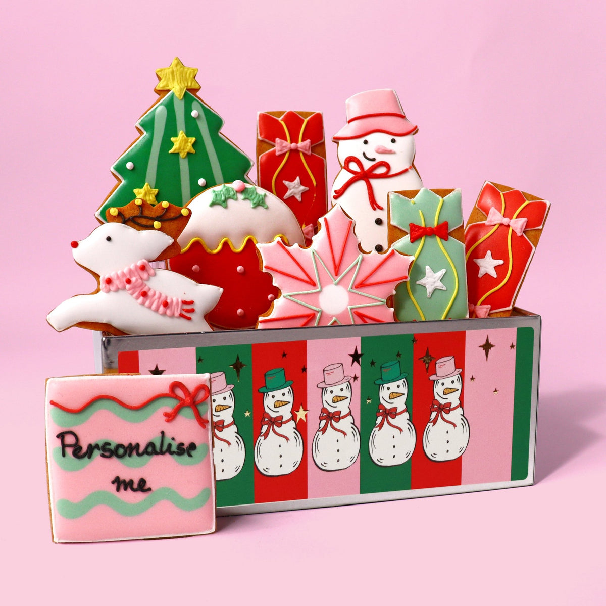 Feeling Merry Luxury Gift Box - Biscuiteers