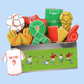 Football Mad Biscuit Tin - Biscuiteers