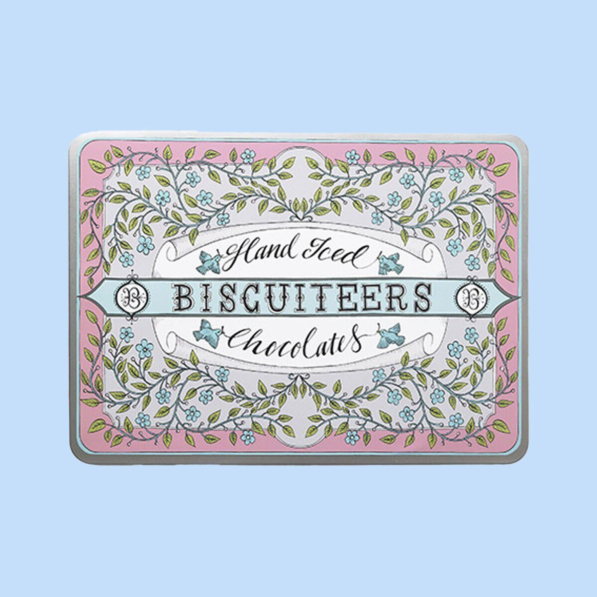 Giant Tin Personalised Bouquet Chocolates - Biscuiteers