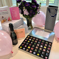 Giant Tin Personalised Happy Birthday Chocolates - Biscuiteers