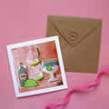 Gin Blank Gift Card - Biscuiteers
