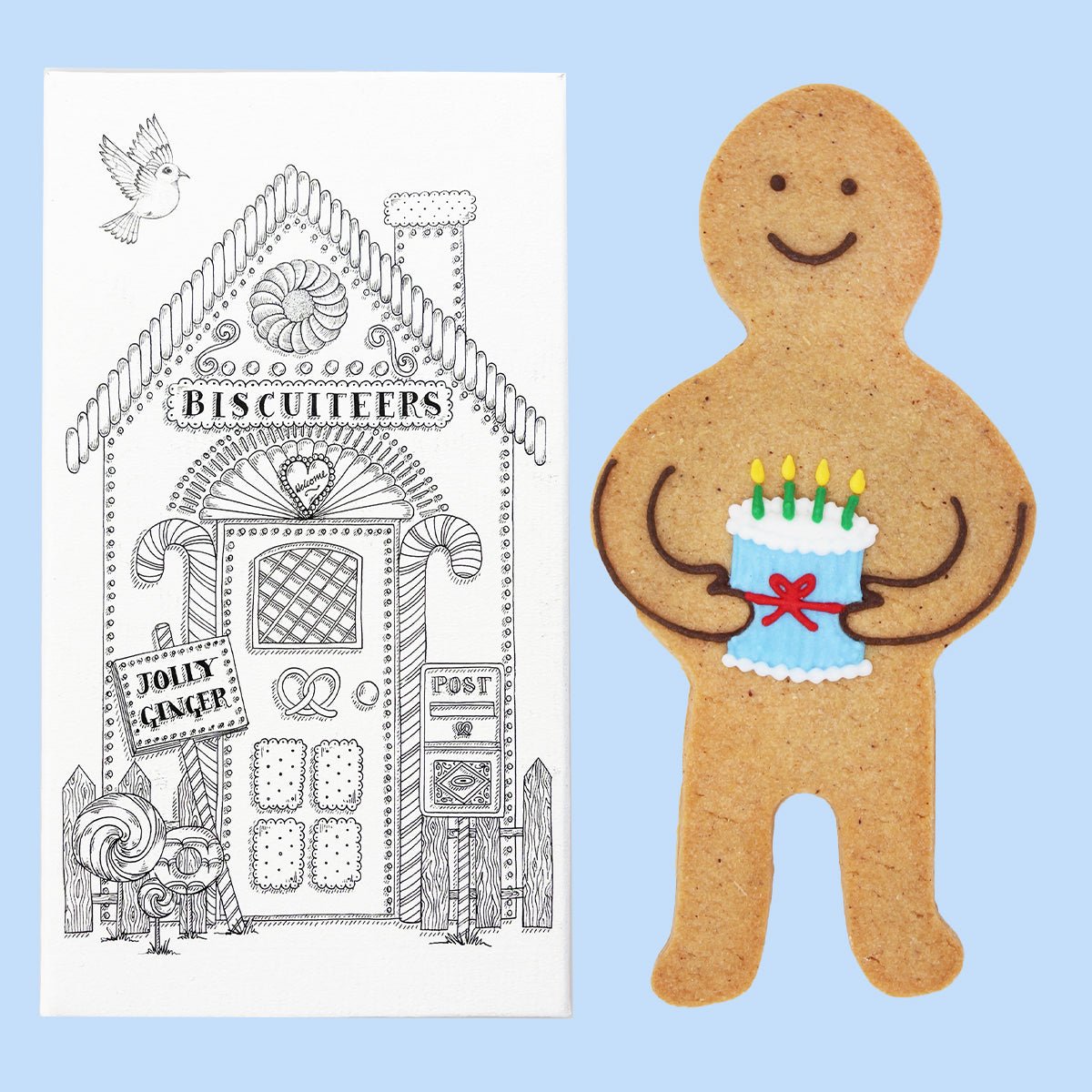 Ginger Cake Jolly Ginger - Biscuiteers