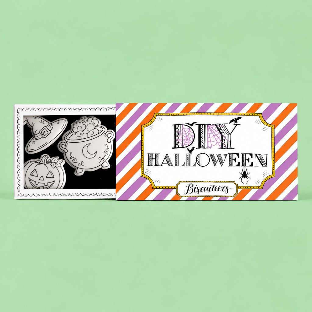 Halloween DIY Colour in Letterbox Biscuits - Biscuiteers