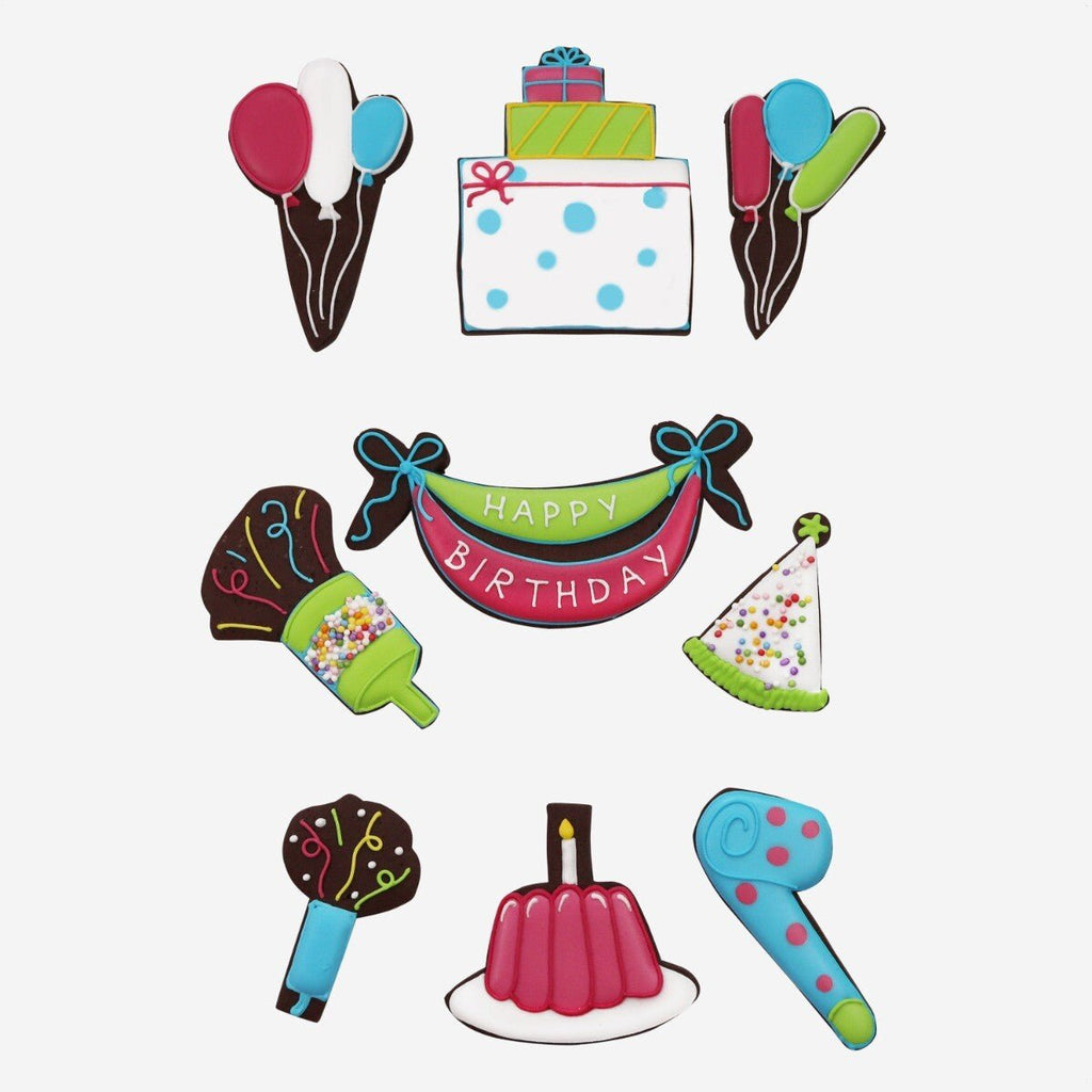 Happy Birthday Luxury Gift Box - Biscuiteers
