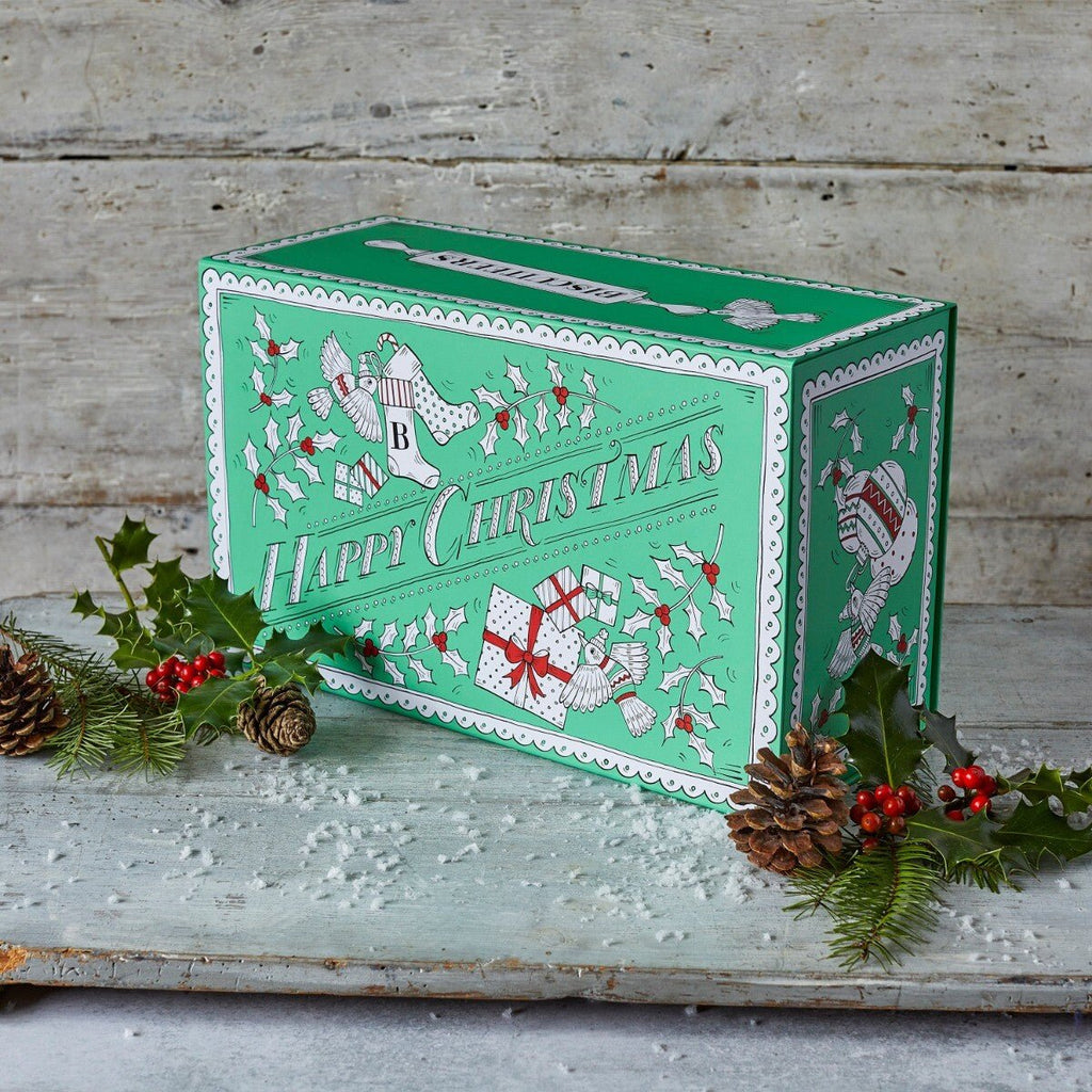Happy Christmas Luxury Gift Box - Biscuiteers