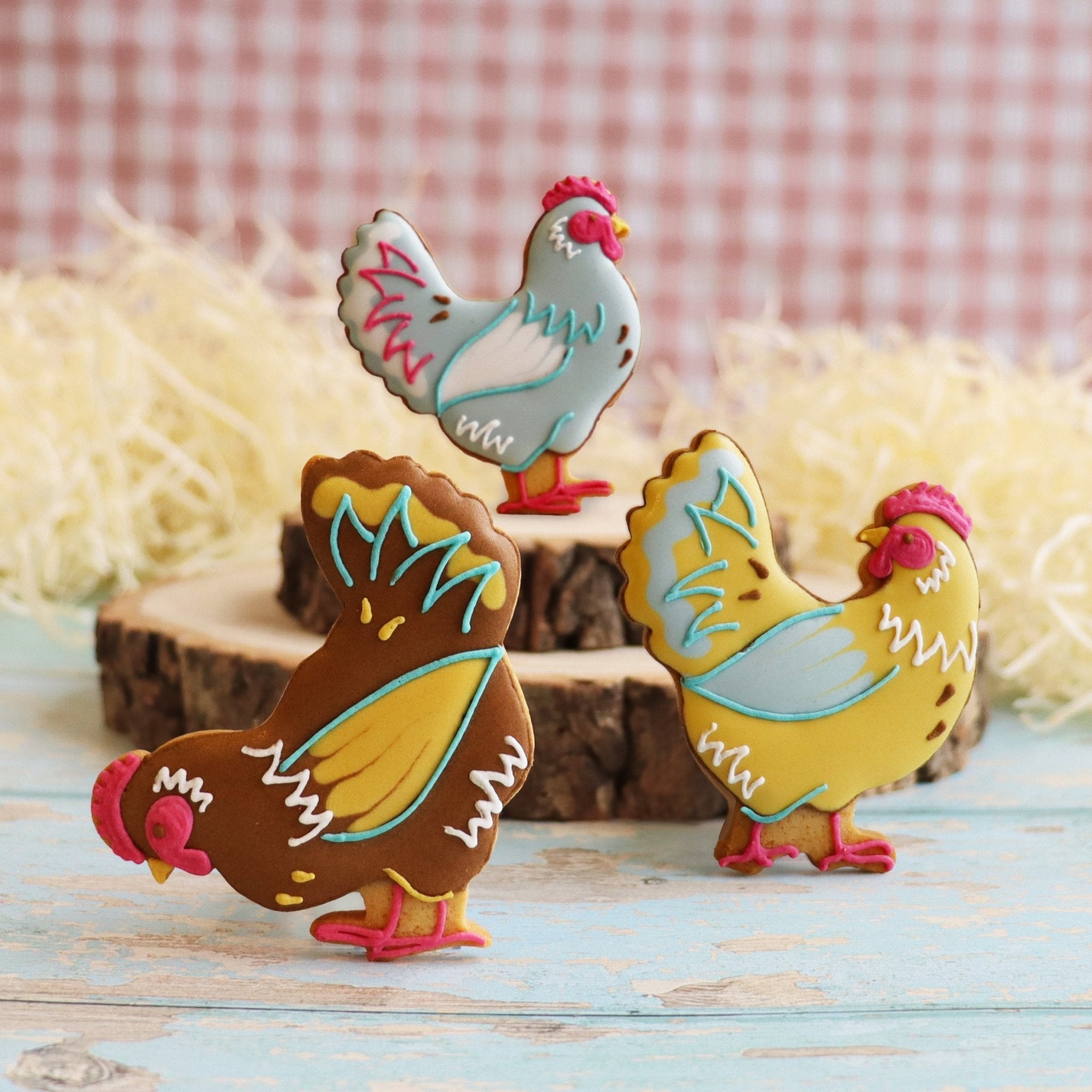 Hens Letterbox Biscuits - Biscuiteers