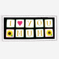 I Love You Mum Letterbox Biscuits - Biscuiteers